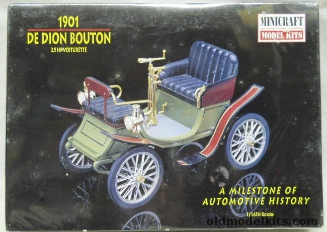 Minicraft 1/16 1901 De Dion Bouton Automobile - (ex Entex / Bandai / Union), 11206 plastic model kit